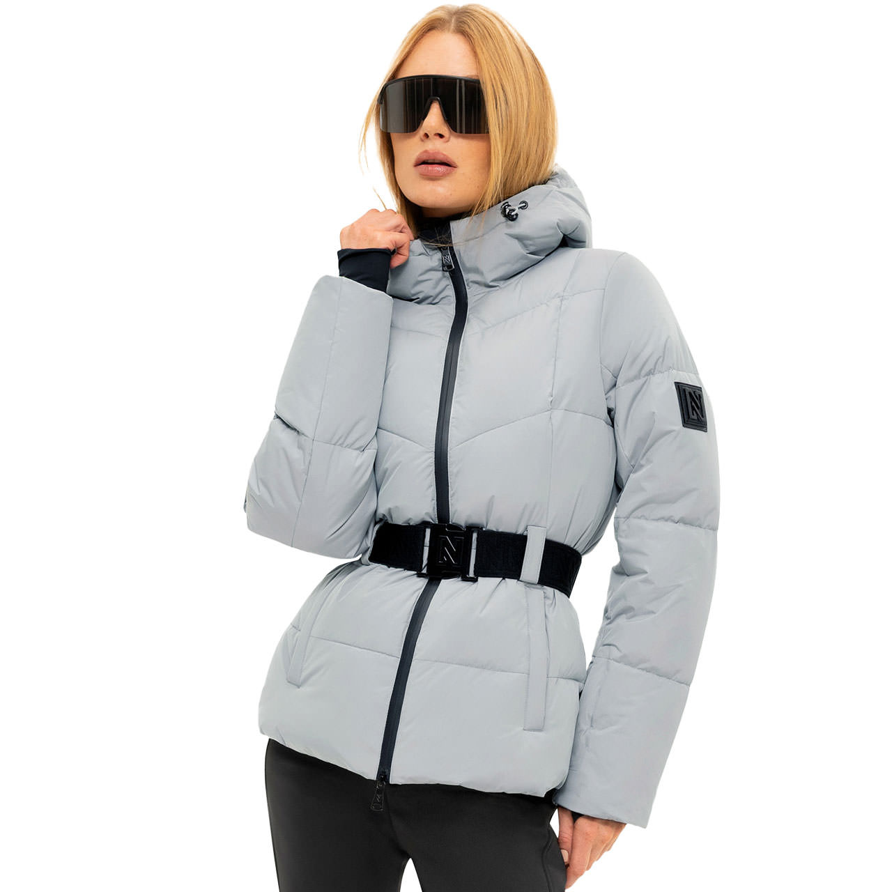 Nikkie Damen Skijacke NATELAND METAL silver - 38