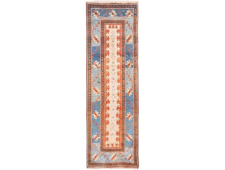 Turkey Teppich 90x282 Handgeknüpft Orientteppich Läufer Wolle