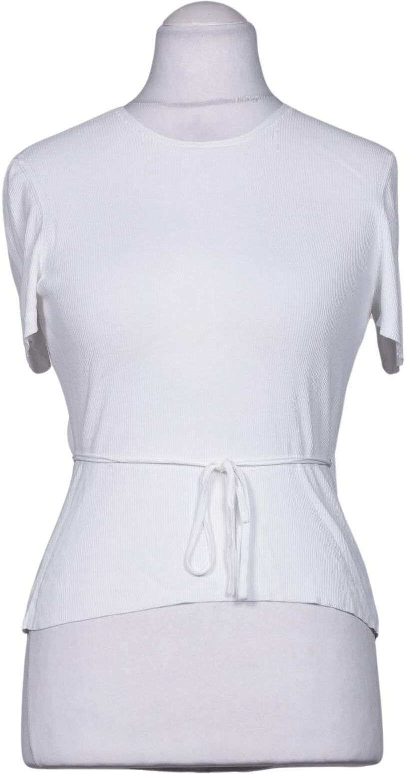 TSE Cashmere Damen T-Shirt, Weiß, Gr. L, Baumwolle - Second Hand