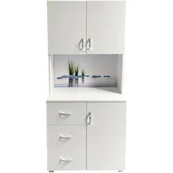 HTI-Living Badschrank Blanca Wellness Motiv Steine