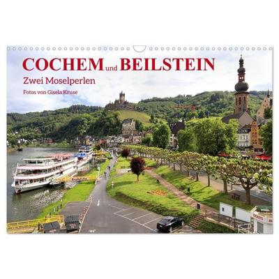 Cochem und Beilstein - Zwei Moselperlen (Wandkalender 2027 DIN A3 quer), CALVENDO Monatskalender