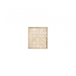 Halmakegel.com 54 Bauklötze im kleinen Kasten - natur - 50mm 260196
