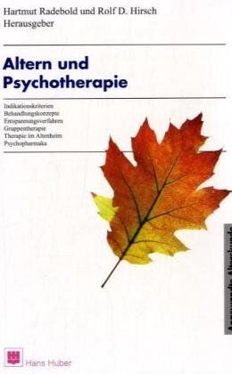 Hartmut Radebold - Altern und Psychotherapie - Preis vom 04.10.2026 03:51:26 h