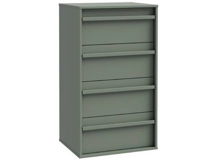Kommode CANCHOA 4 Schubladen 42x53.4x94.4cm grün dekor