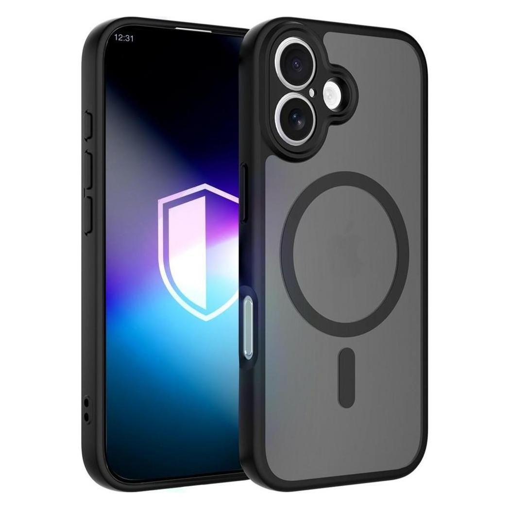 3MK Apple iPhone 16 - Misty MagCase Black (Apple iPhone 16) (5903108759489)