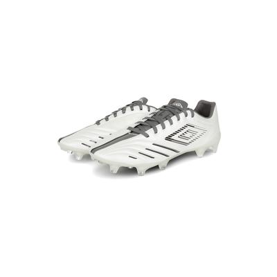 Sneaker UMBRO "Umbro Tocco VI Premier FG", Herren, Gr. 44,5, weiß (weiß asparagus, schwarz shimmer, gunmetal), Leder, Schuhe Sneaker