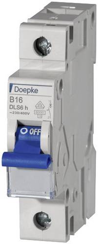 Doepke 09914022 DLS6H B13A 1polig 6KA Leitungsschutzschalter 1polig 13 A 230 V