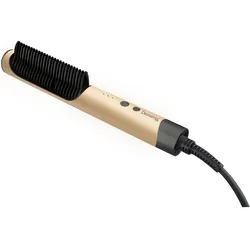 Saint Algue, Glätteisen, Glättungskamm – – Demeliss DEEP & SMOOTH – 3 Temperaturstufen – Gold