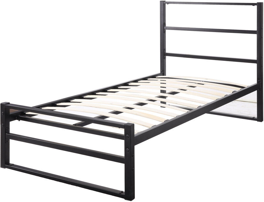 Zipcode Design Clermont Open-Frame Bed Black Small Double (4')