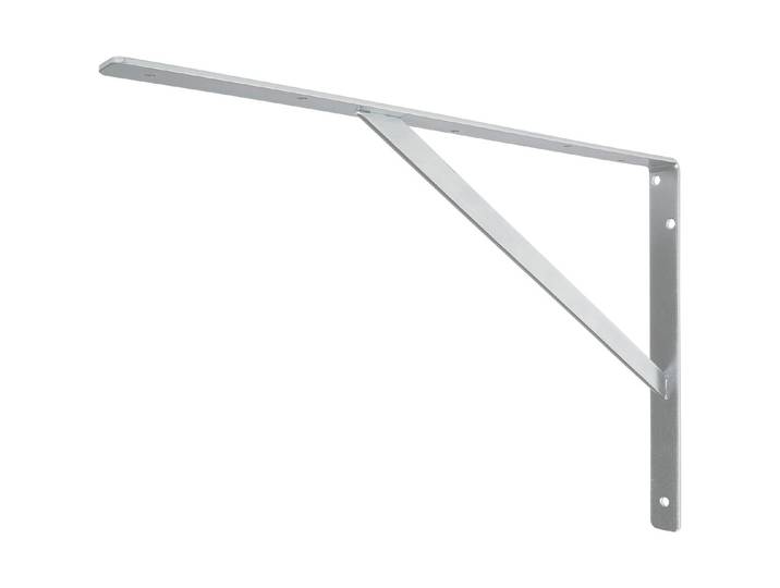 Stegkonsole Grau 50 × 3 cm max. 220 kg