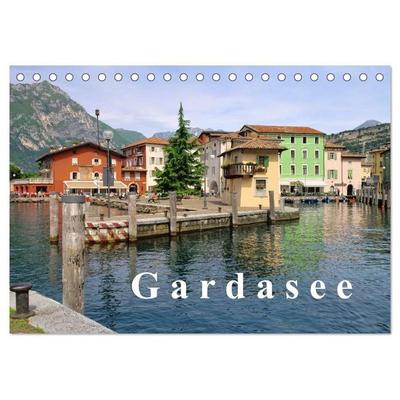 Gardasee (Tischkalender 2027 DIN A5 quer), CALVENDO Monatskalender