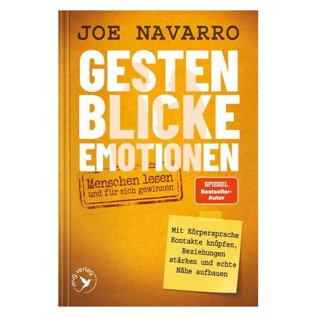 MVG Gesten, Blicke, Emotionen - Menschen lesen und für sich gewinnen (Deutsch, Joe Navarro) (72147940)