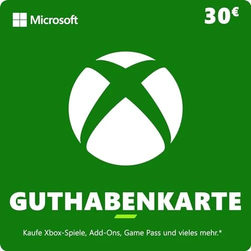 Xbox Live Geschenkkarte im Wert von 30 Euro (ESD)