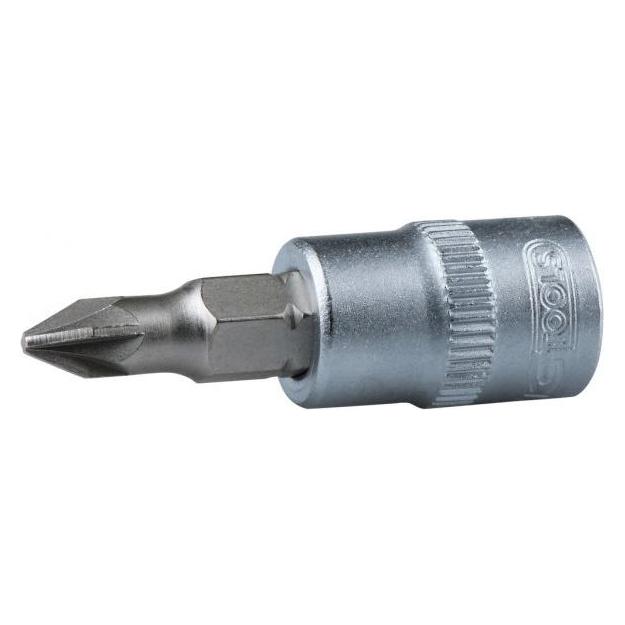 KS Tools Werkzeuge-Maschinen GmbH 3/8 Bit-Stecknuss, PZ2, auf Hänger (911.3882-E)