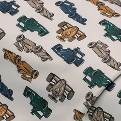 Softshell „Rennwagen“, grau-color