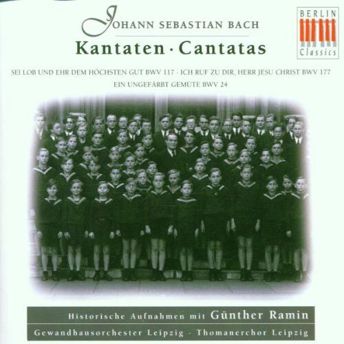 Thomanerchor Leipzig - Günther Ramin, Bach Cantatas Part 6 (Kantaten Bwv 117, 177, 24) - Preis vom 13.10.2026 19:28:25 h