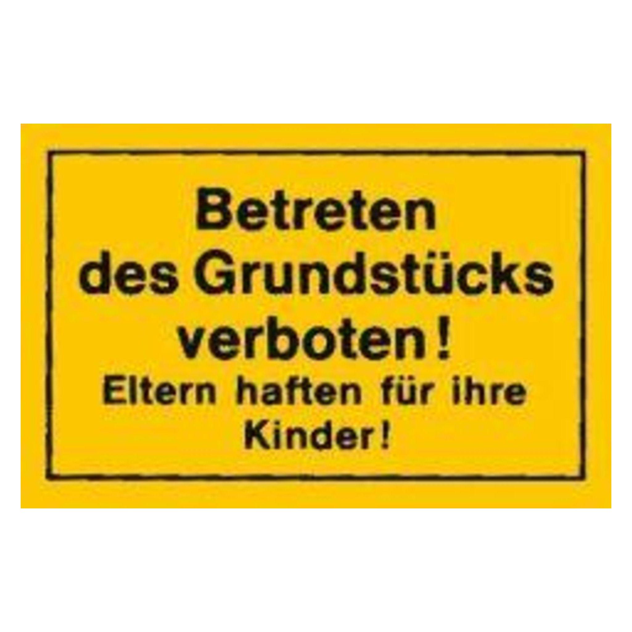 Magni Verbotsschilder Betreten des Grundstücks (4317784367981)
