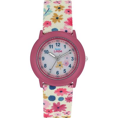 Quarzuhr PRINZESSIN LILLIFEE, bunt (bunt, weiß), Armbanduhren, Kinder, pink, Quarzuhr, Armbanduhr, Kinderuhr, Mädchen, Schulanfang, Geschenkidee
