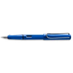 Lamy, Schreibstifte, Füllfeder Safari blau glanz LH Linkshänder (1x)