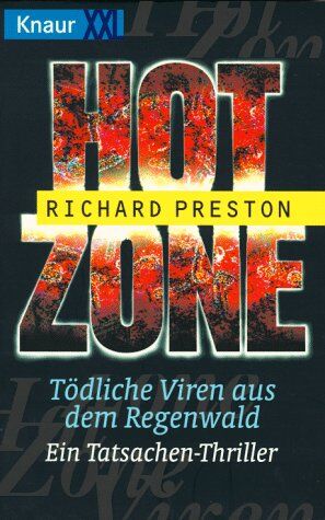 Richard Preston - Hot Zone - Preis vom 17.10.2026 19:25:27 h