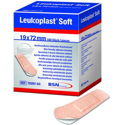 Leukoplast soft Pflasterstrips 19x72 mm 100 St Pflaster