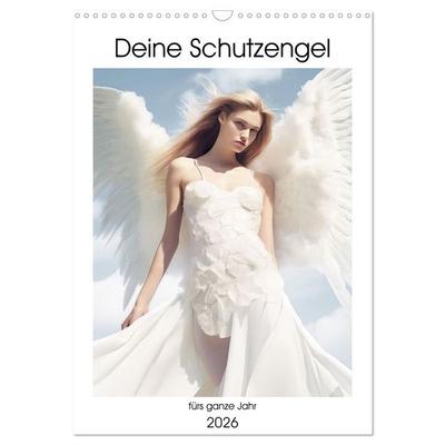 Deine Schutzengel fürs ganze Jahr (Wandkalender 2026 DIN A3 hoch), CALVENDO Monatskalender
