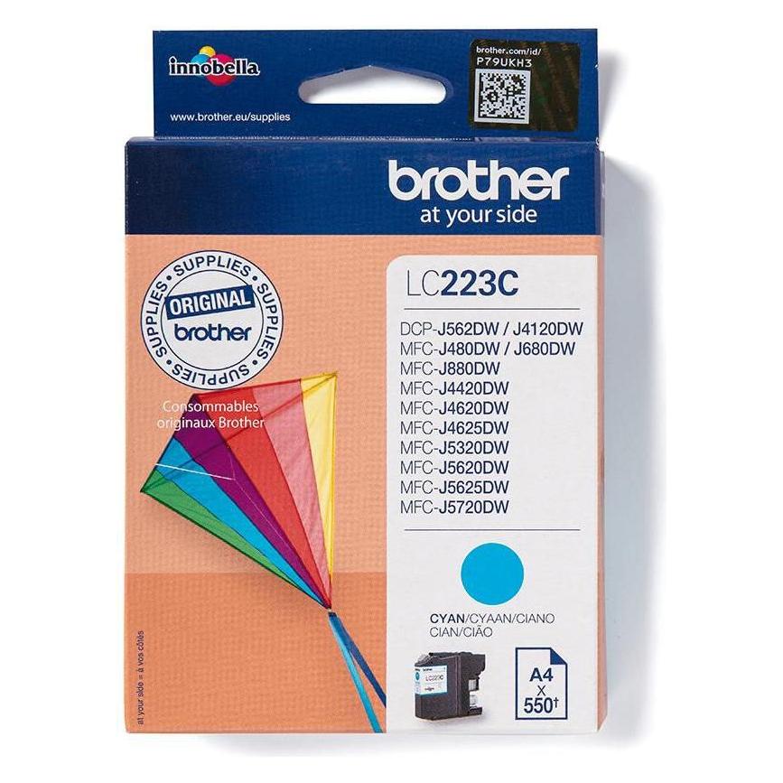 Brother Ink Cyan, 8mlStandard capacity (C) (LC-223C)