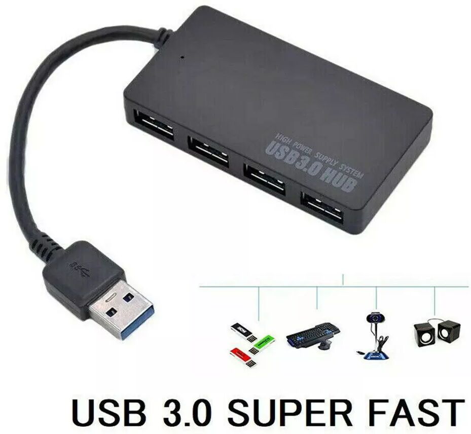 INF USB 3.0 Hub mit 4 Ports