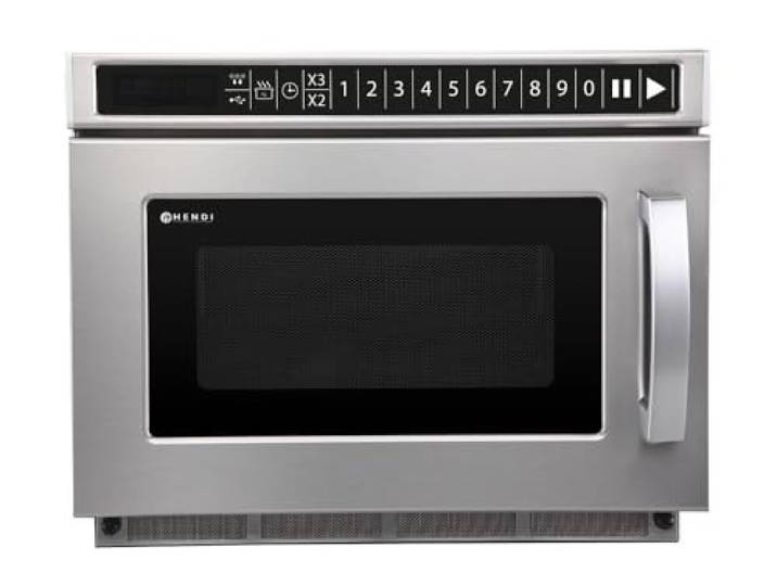 HENDI 281376 Profi Programmierbar via USB Mikrowelle, 1800W