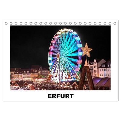 Erfurt (Tischkalender 2027 DIN A5 quer), CALVENDO Monatskalender
