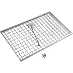 Hager ZAY90271 Bodenrost, Zubehör, aus Stahlblech, für Kabelverteilerschrank Größe 1