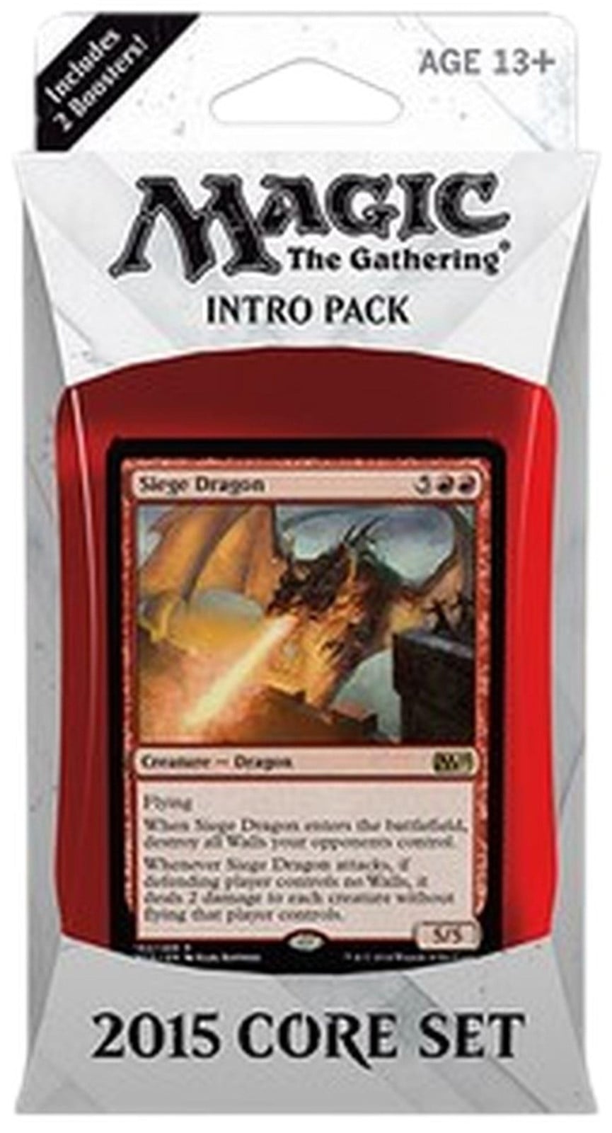 Wizards of the Coast Magic: The Gathering Magic 2015: Flames of the Dragon Intro Pack