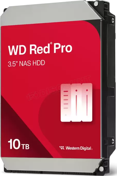 Disque Dur 3,5" Western Digital Red Pro 10To 512Mo - S-ATA