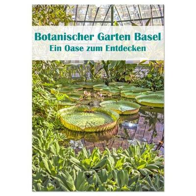 Botanischer Garten Basel - Eine Oase zum Entdecken (Wandkalender 2027 DIN A2 hoch), CALVENDO Monatskalender