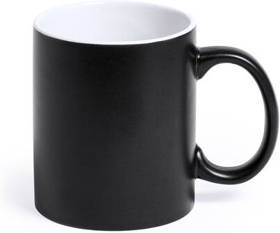 Mug publicitaire Lousa céramique noir