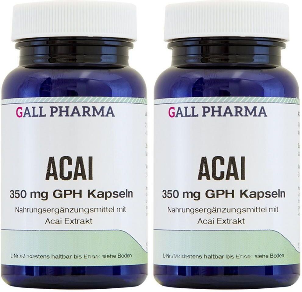 GALL PHARMA Acai 350 mg GPH Kapseln 2x 2x60 St