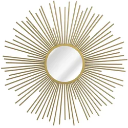 WANDSPIEGEL Gold 80/80 cm