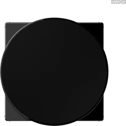 Jung A WC MAG SW Abdeckung für kabelloses Laden Thermoplast Serie A schwarz