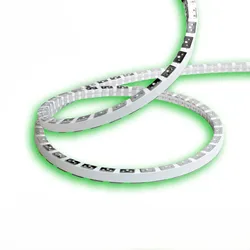 Alcapower LED-Streifen Snake Flex 20m 230V 12W/m Grün IP65, Profi-Silikon, hocheffizient, Leistungsfaktor 0,9.