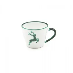 0324TKGO09 Grüner Hirsch, Kaffeetasse Gourmet (0,2L)