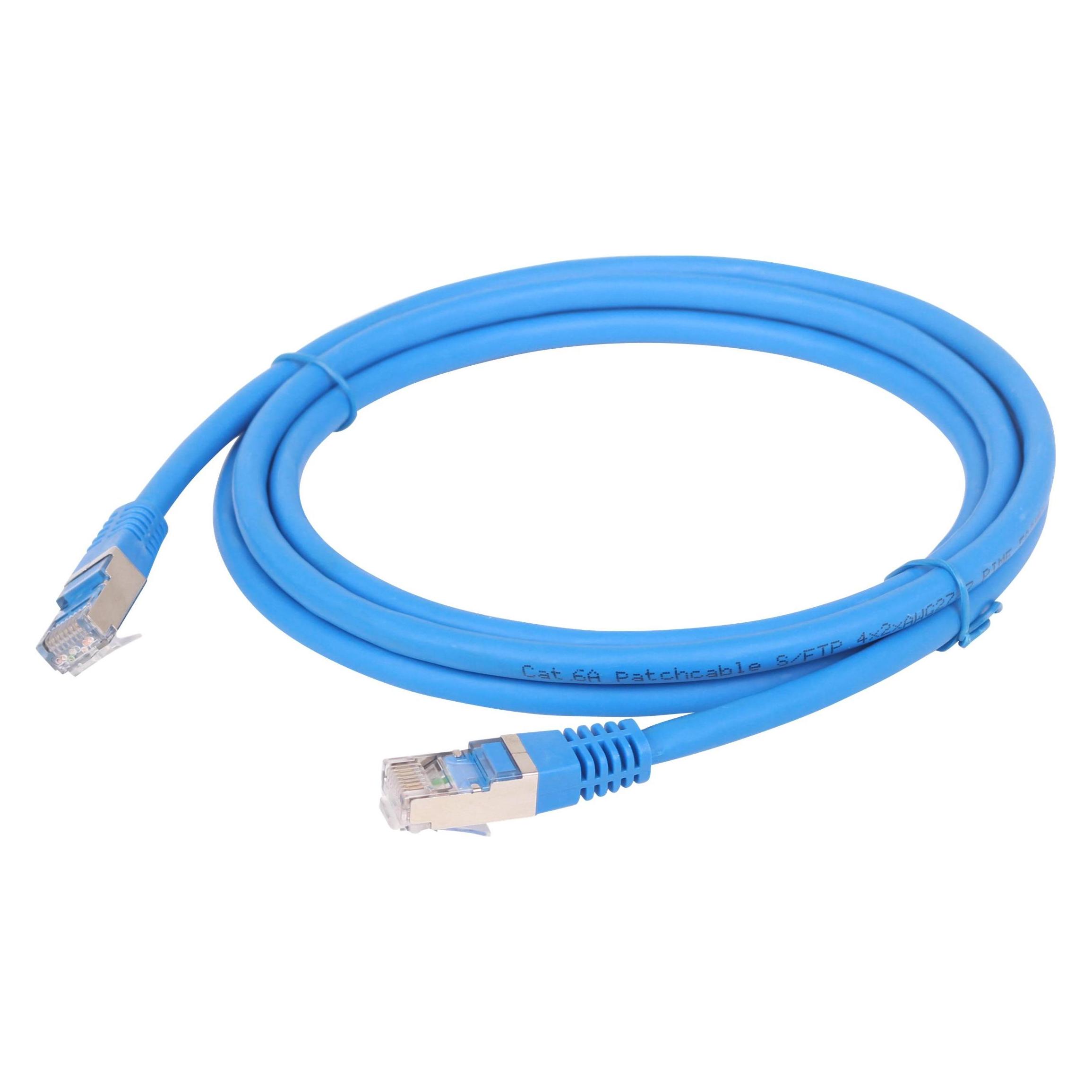 Cablexpert PP6A-LSZHCU-B-0.5M (S/FTP, CAT6a, 0.50 m) (PP6A-LSZHCU-B-0.5M)