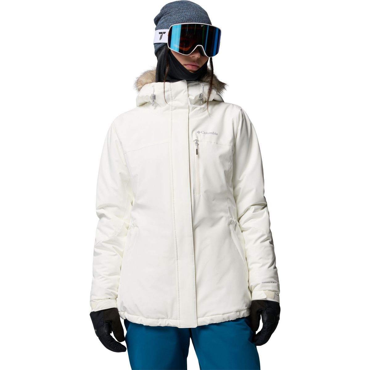 Columbia Women's Ava Alpine II Insulated Ski Jacket sea salt (126) L 208583-2085831-126-L