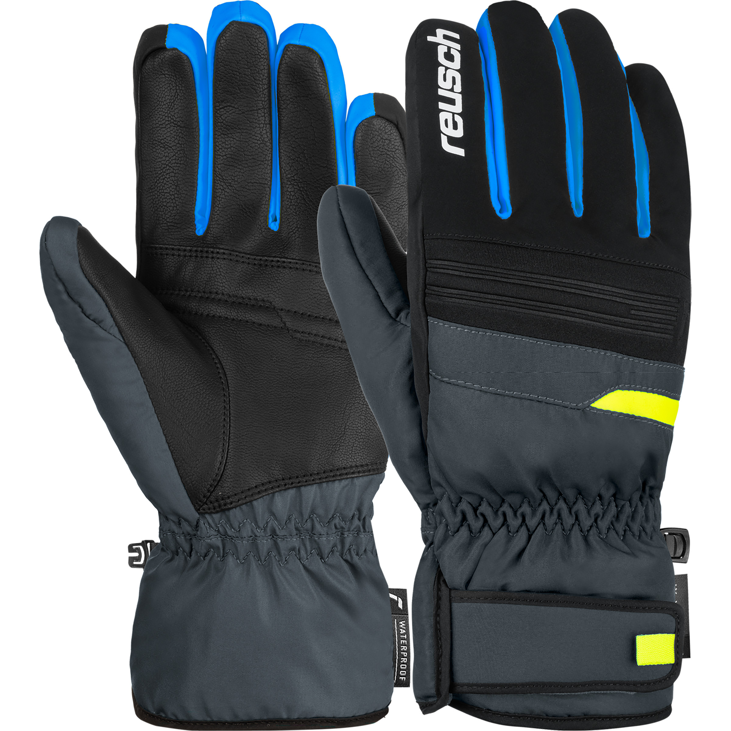 Reusch Brandon R-TEX XT Skihandschuhe grau Größe 8.5 Skifahren Winddicht Wasserabweisend