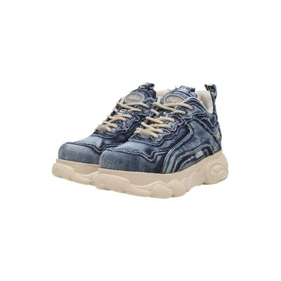 Sneaker BUFFALO "Buffalo CLD CHAI", Damen, Gr. 38, blau, Polyurethan, Schuhe Sneaker