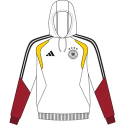 Mode&Accessoires Adidas AG Adidas Herren Kapuzensweatshirt/Hoodie DFB HOODIE - grau meliert - S