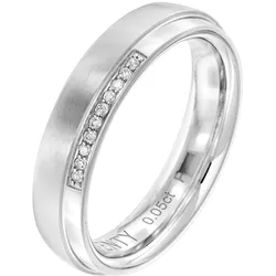 Viventy 698076 Silber-Ring für Damen mit Diamanten, 52/16,6