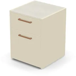 Brabura CT 60 Abfallmodul - Iron Frost / Perle Blanche / Holzgriff