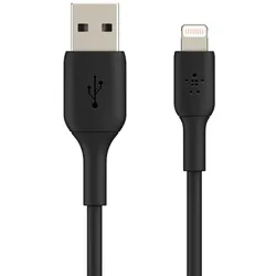 Belkin BoostCharge 1 m Lightning/USB-A Kabel, schwarz