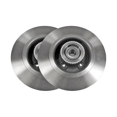 Vaico 1x Bremsscheibe Hinterachse mit ABS-Ring+Lager [Hersteller-Nr. V46-40007] für Renault