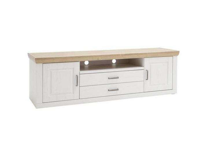 Landscape Tv-Element, Eiche, Pinien, 2 Fächer, 2 Schublade(n) Schubladen, 198x63x52 cm, Kabelkanal, Wohnzimmer, TV Möbel, TV-Racks